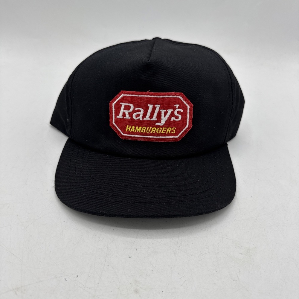 Vintage Rally's Hamburgers Hat Fast Food Restaurant 80s‎ 90s Snapback